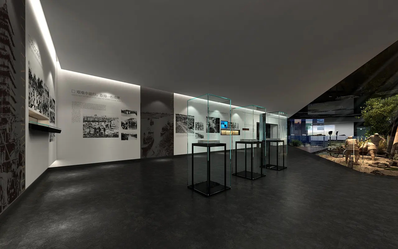 展廳設(shè)計(jì) ，展廳 ，鑫時(shí)空