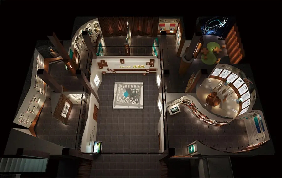 展廳設(shè)計(jì) ，展廳 ，鑫時(shí)空